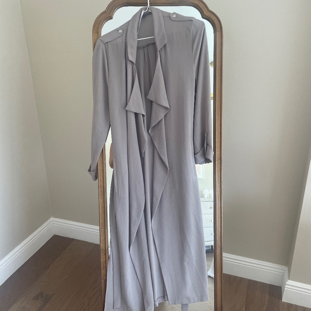 Flowy duster/ coat dress